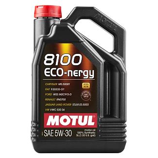Масло моторное синтетическое 5л 5W-30 8100 ECO-nergy MOTUL