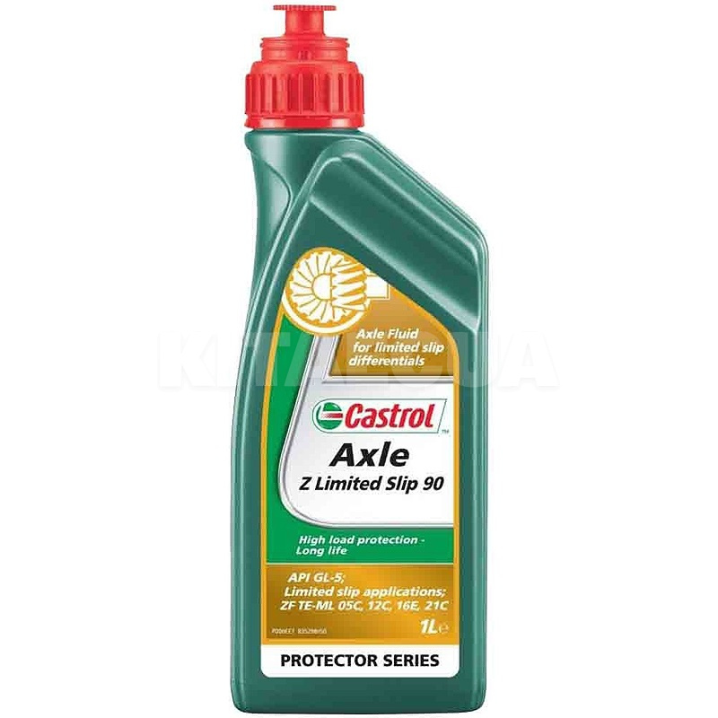 Масло трансмиссионное минеральное 1л Axle Z Limited slip 90 CASTROL (EB-AZLS90-12X1L) - 2