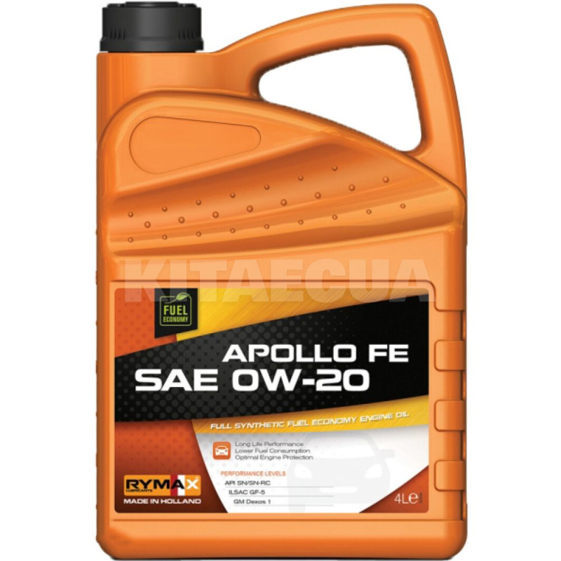 Масло моторне синтетичне 4л 0W-20 Apollo FE RYMAX (252855)