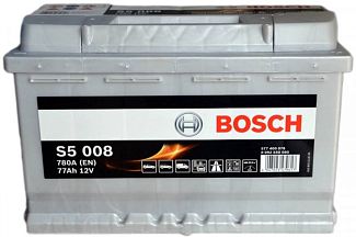 Аккумулятор автомобильный 77Ач 780А "+" справа Bosch