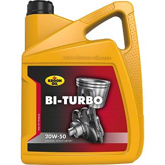 Масло моторное минеральное 5л 20W-50 BI-TURBO KROON OIL