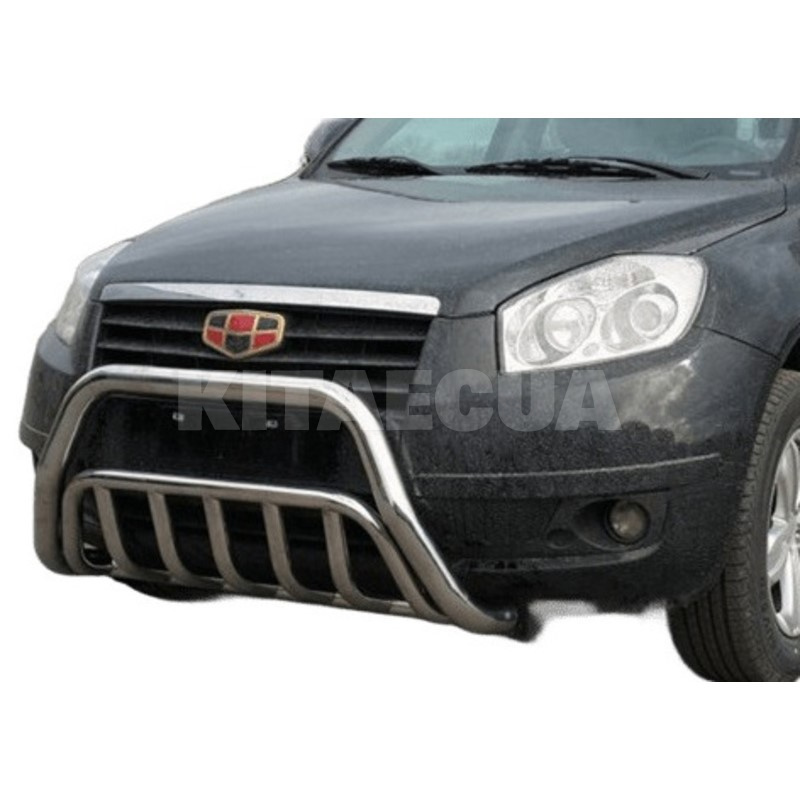 Кенгурятник WT002 Geely Emgrand X7 нержавеющая сталь CAN (dd22450) - 2