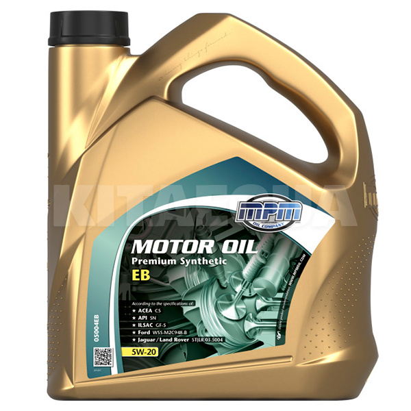Масло моторное синтетическое 4л 5W-20 EB MPM (MPM_05004EB)