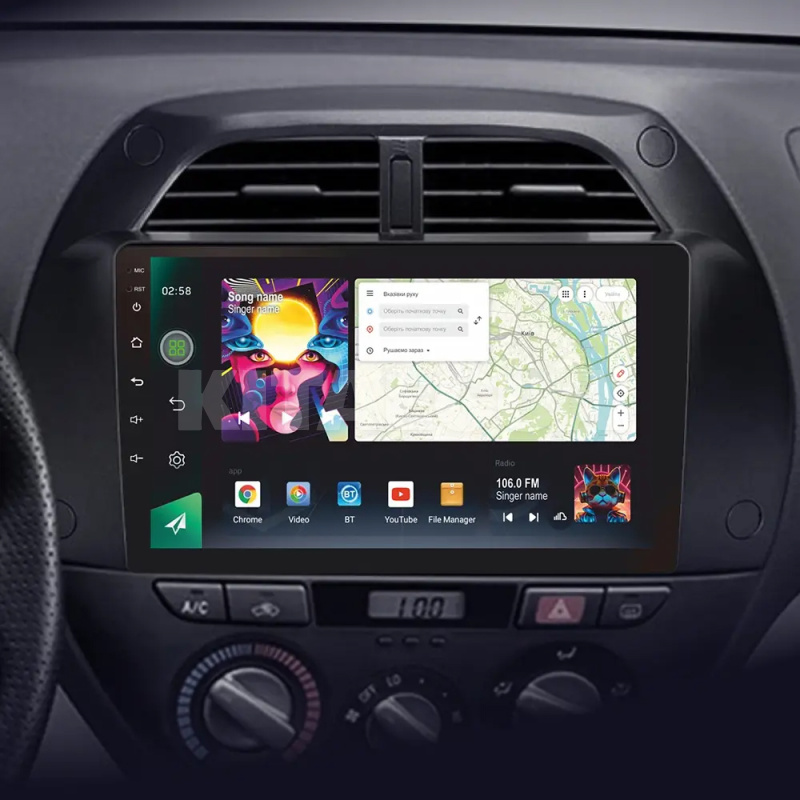 Штатная магнитола PRO 9464 4+64 Gb 9" Toyota RAV4 2 CA20 2000-2003 SIGMA4car (39994) - 3