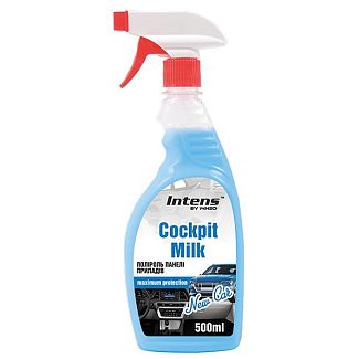 Полироль-молочко для пластика "новый автомобиль" 500мл Intens Cockpit milk Winso