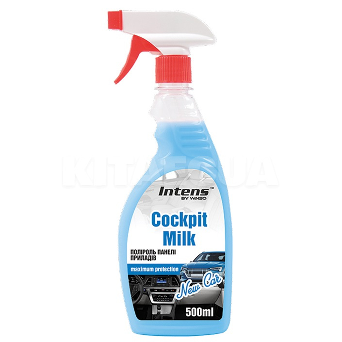 Полироль-молочко для пластика "новый автомобиль" 500мл Intens Cockpit milk Winso (810810)