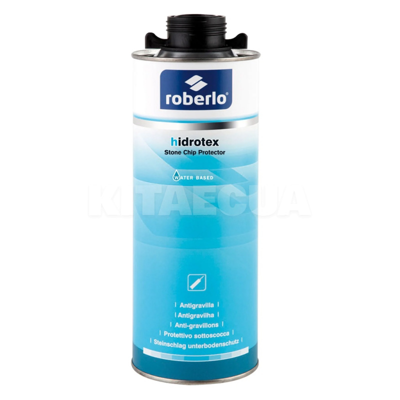 Антигравій на водній основі HIDROTEX сірий 1л ROBERLO (00000263922-Roberlo)