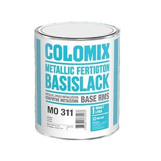 Краска металлик "фантом черный" 0.75л COLOMIX