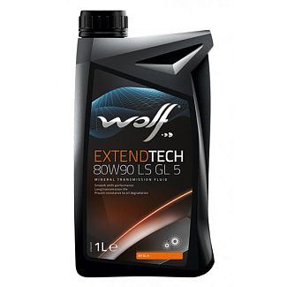 Масло трансмісійне мінеральне 1л 80W-90 GL 5 Extendtech LS WOLF