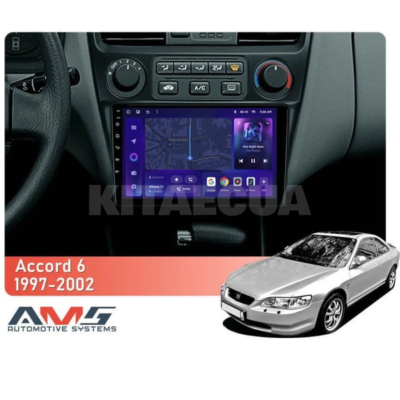 Штатна магнітола MOSS M3 4+32 ГБ 9" Honda Accord 6 1997-2002 AMS (49947) - 2