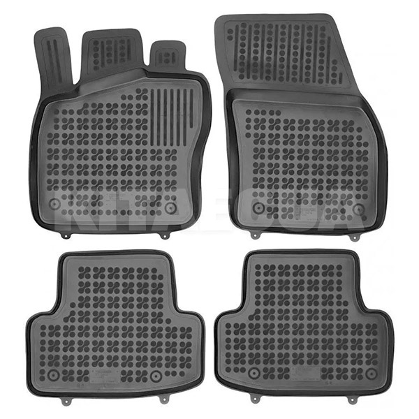 Резиновые коврики в салон Skoda Karoq (2017-н.в.) (4шт) 200214 REZAW-PLAST (29074)