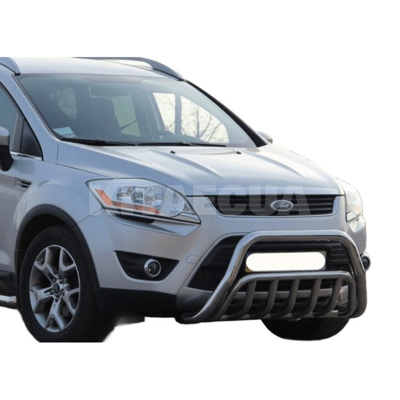 Кенгурятник WT002 Ford Kuga 2008-2013 нержавеющая сталь CAN (dd22427) - 4