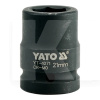 Головка торцевая ударная 6-гранная 21 мм 3/4" 50 мм YATO (YT-1071)