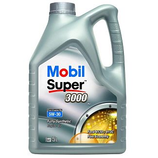 Моторна олія синтетична 1л 5W30 SUPER 3000 F-FE MOBIL