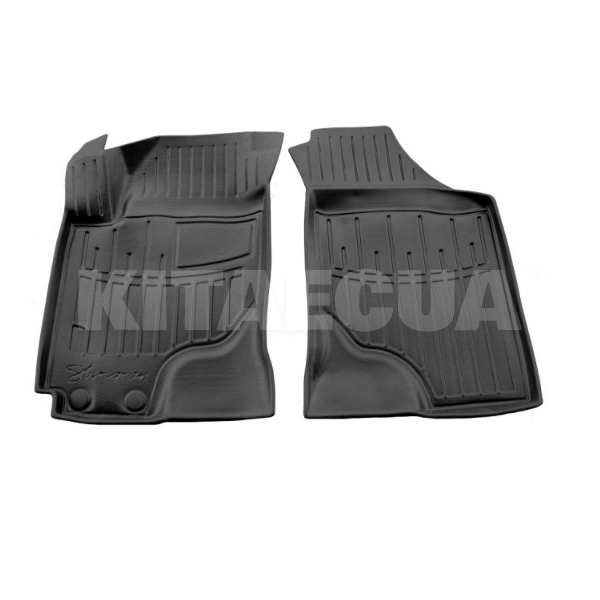 3D килимки передні Kia Cerato I (2004-2008) UNV03 кліпси Stingray (5010112)