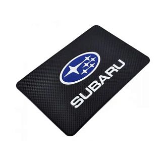 Коврик антискользящий на торпедо Subaru 200х130мм 