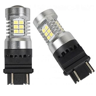 Світлодіодна лампа E21 12V P27W 5500K (компл.) AMS