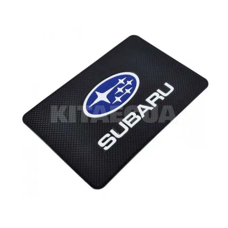 Коврик антискользящий на торпедо Subaru 200х130мм (2133)