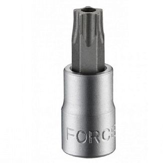 Головка торцевая с 6-лучевой насадкой (с отверствием) T-8H 1/4" 32 мм FORCE