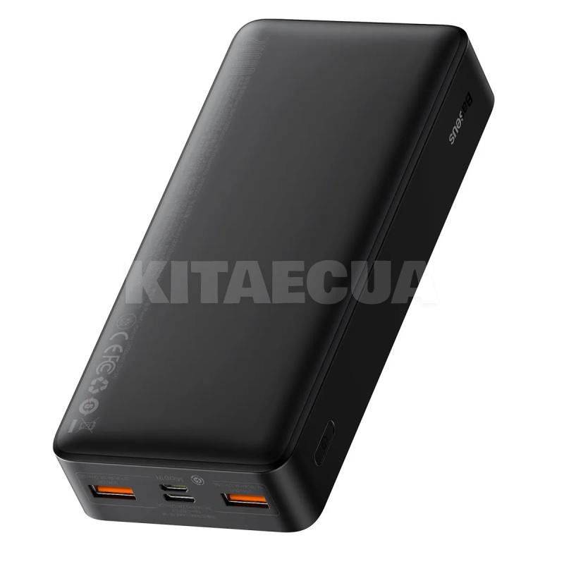 Повербанк Bipow Digital Display 20000mAh 20W чорний BASEUS (PPBD050501) - 3