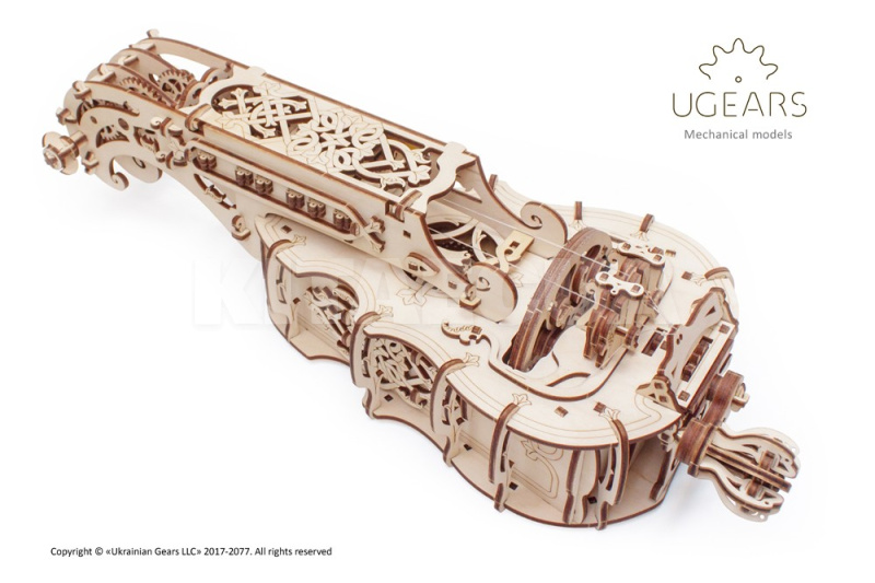 Музыкальная модель "Харди-Гарди" UGEARS (70030)