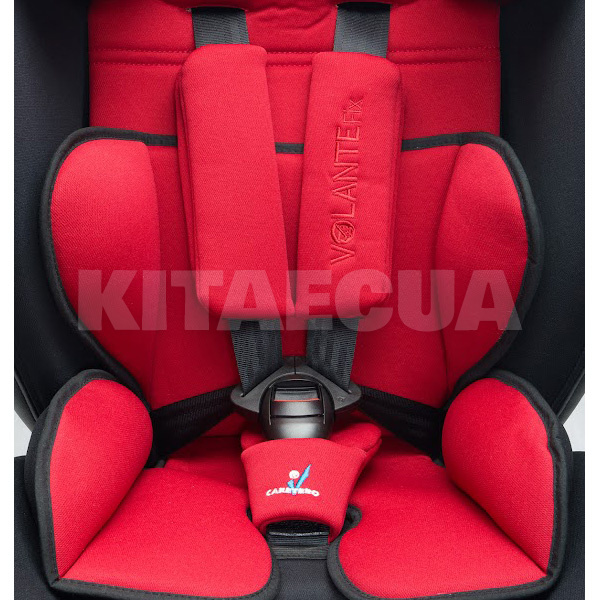 Автокресло детское Volante Fix Isofix Red 9-36 кг Caretero (TERO-254) - 2
