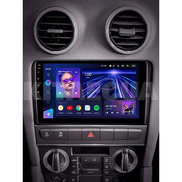 Штатна магнітола CC3 4+32 Gb 9" Audi RS3 1 2011-2012 Teyes (46376) - 2