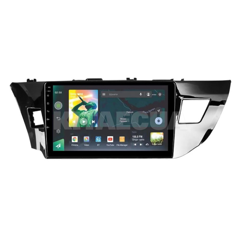 Штатная магнитола X10232 2+32 Gb 10" Toyota Corolla 11 2012-2016 (B) SIGMA4car (34209)