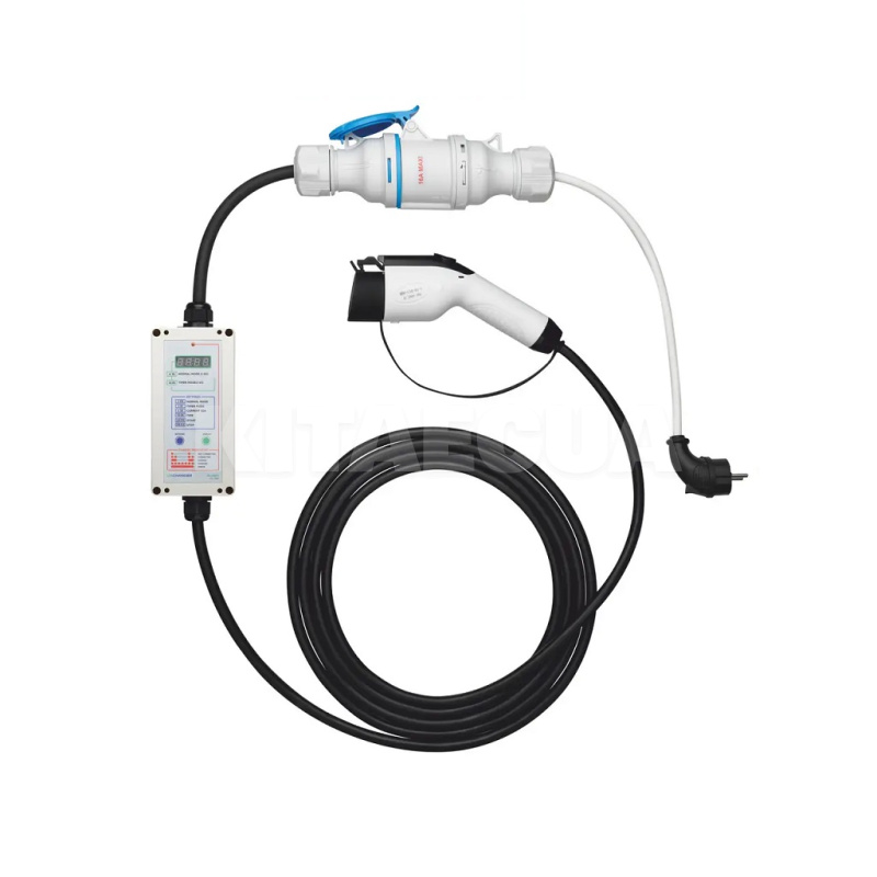 Зарядка для електромобіля Type 1 7.4 кВт 32А 1-фаза EXPERT UACHARGER (CHC-EX120711-21-7)