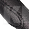 Чохол на кермо 4-5XL (49-52 см) чорний чорний натуральний шкіра VITOL (16556-10 B XXXXL)