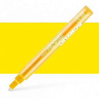 Маркер акриловый 0.7мм желтый Shock Yellow MONTANA