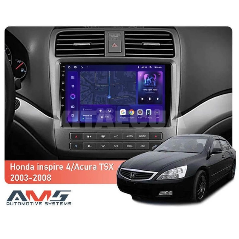 Штатна магнітола MOSS M3 4+32 ГБ 9" Honda inspire 4 2003-2007 (L3) AMS (49963) - 2