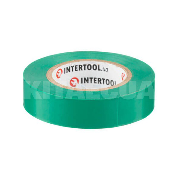 Ізолента 15м х 17мм IT-0041 зелена Intertool (181531) - 3