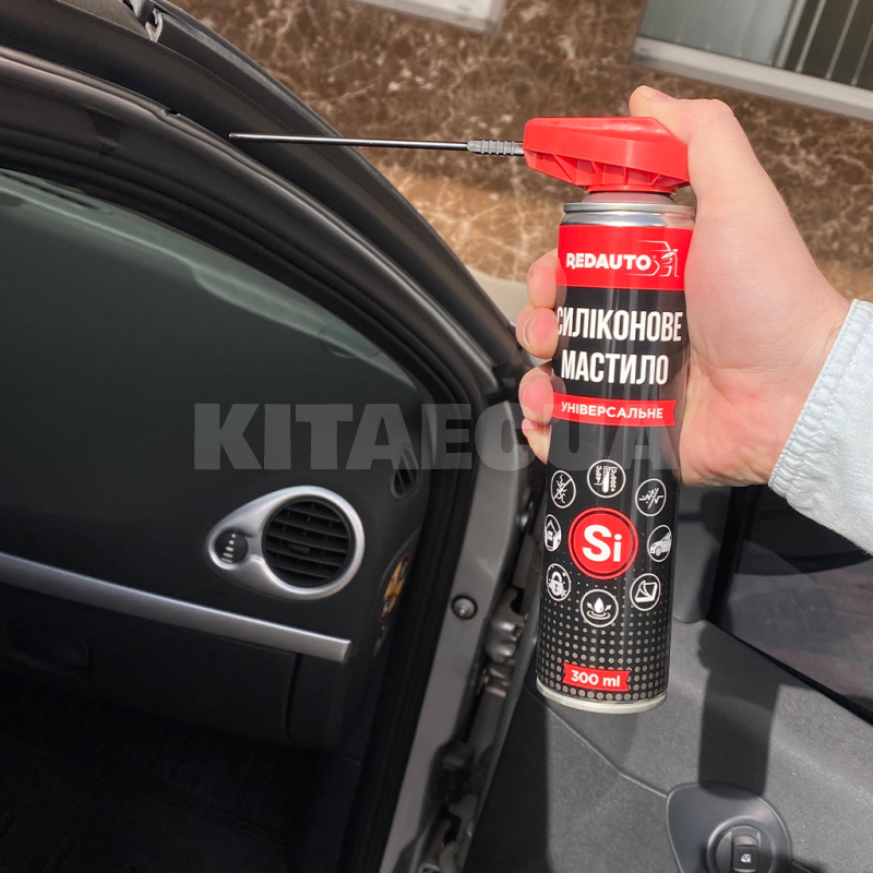 Смазка силиконовая универсальная 300мл Silicon Spray REDAUTO (SS-300) - 7