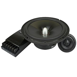 Динамики компонентные 2-х полосные 6.5" (16.5 см) 125 Вт черные (2 шт) SX6CS PHOENIX GOLD