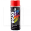 Фарба-емаль вогненно-червона 400мл універсальна декоративна MAXI COLOR (MX3000-MAXI COLOR)