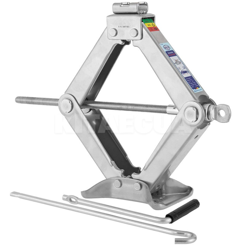 Домкрат механічний ромбоподібний до 2т (120мм-415мм) 436 200 AL ALCA (102135-ALCA)
