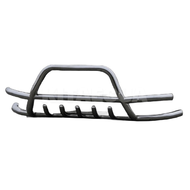 Кенгурятник WT004-Plus Ford Connect 2002-2006 нержавеющая сталь CAN (dd22411)
