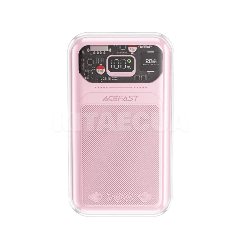 Повербанк M2 Exploration 20000mAh 30W рожевий ACEFAST (6974316282044)
