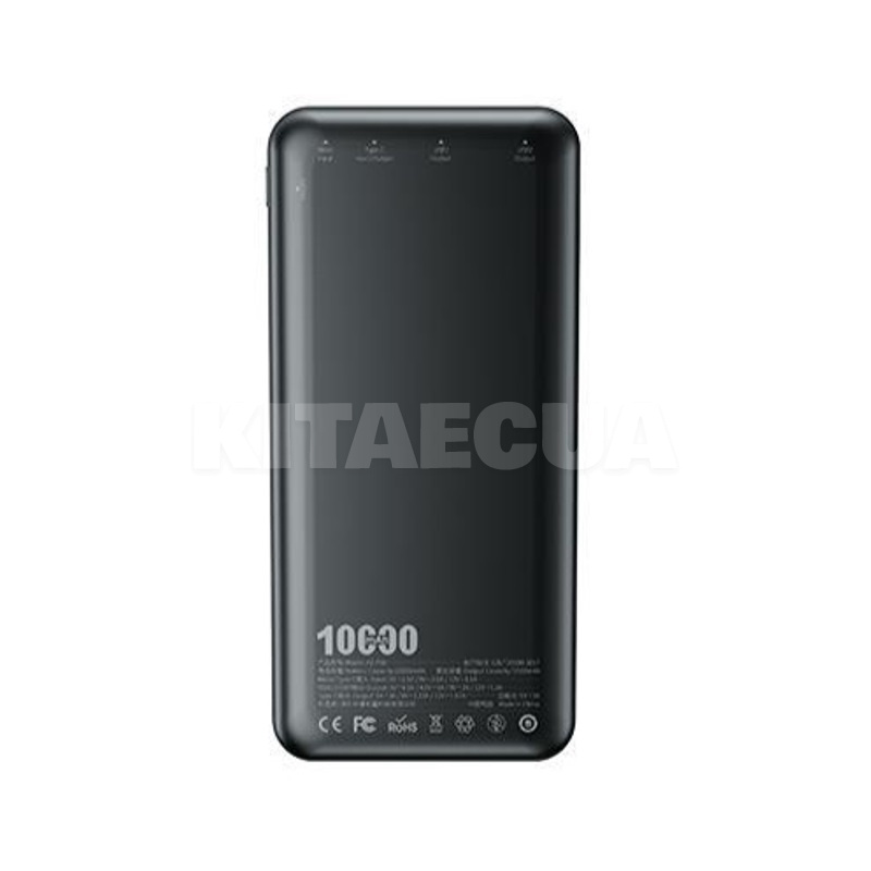 Повербанк Azeada Chuangnon AZ-P06 10000mAh 22.5W черный Proda (AZ-P06-BK) - 2