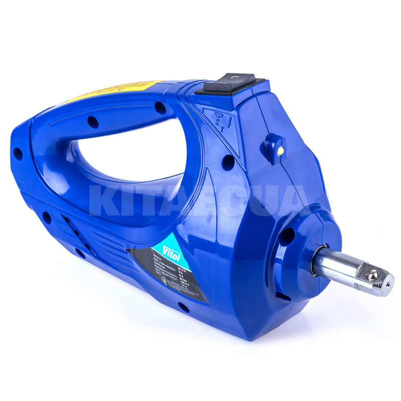 Домкрат електро-гідравлічний телескопічний до 2т (155-360) мм) 12В з компресором і гайковертом VITOL (HF045-VITOL) - 3