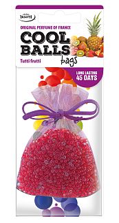 Ароматизатор на дзеркало "тутті фрутті" мішечок Cool Balls Bags Tutti Frutti TASOTTI