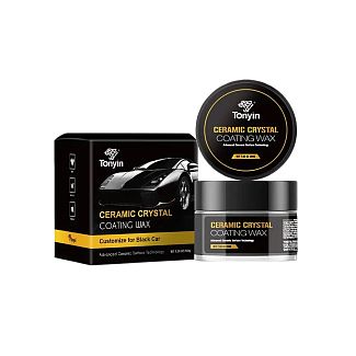 Воск твердый 200г для темных авто CERAMIC BLACK WAX Tonyin