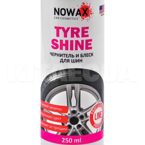 Очищувач (чорнитель) шин 250мл Tyre Shine NOWAX (NX25230) - 2