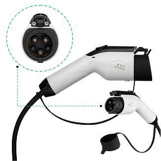 Зарядка для электромобиля Type 1 3.7 кВт 16А 1-фаза CLASSIC UACHARGER