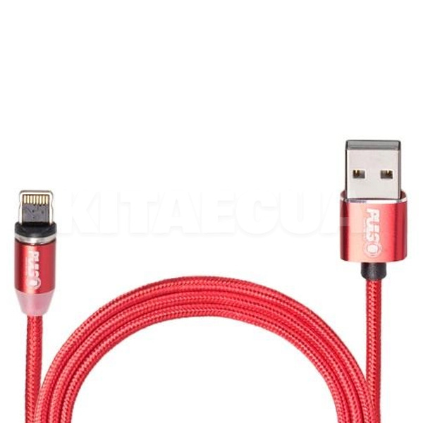 Кабель USB - Lightning 2.4А 2м красный PULSO (MC-2302L RD) - 2