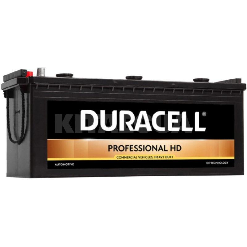 Аккумулятор автомобильный Professional HD 140Ач 760А "+" справа DURACELL (DP140)