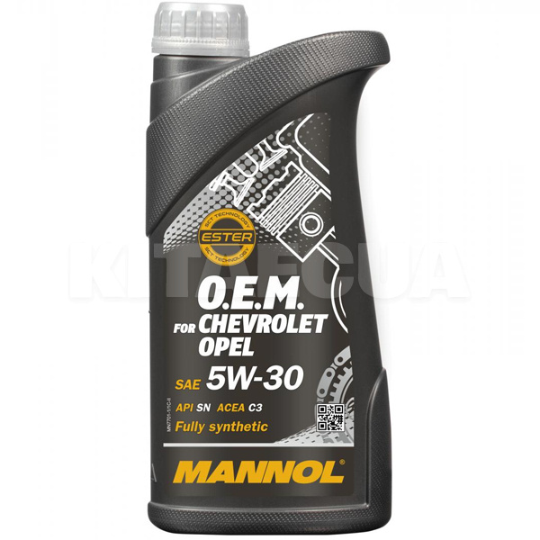 Масло моторное полусинтетическое 1л 10W-40 O.E.M. for/Opel/GM Mannol (MN7702-1) - 2