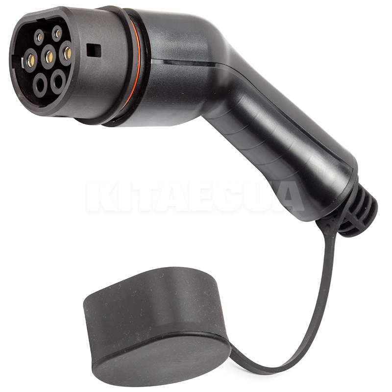 Коннектор для зарядки электромобиля 32A 7.4 кВт Type 2 (Mennekes) Female HiSmart (EV200078)