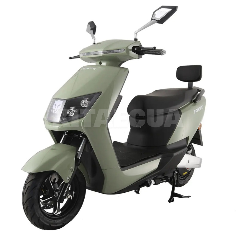 Электроскутер T3 50 км 2000 Вт зеленый FORTE (143126-FORTE)